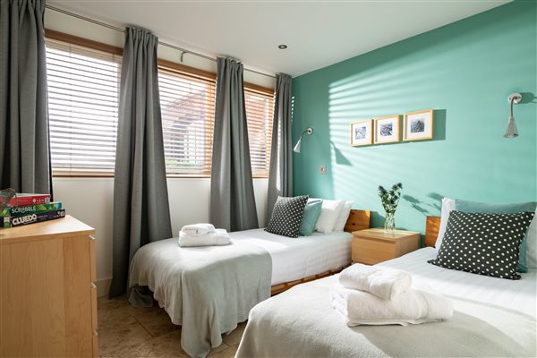 Garden house family bedroom